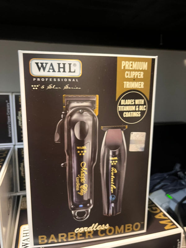WAHL MagicClip Clipper&Detailerのセット@⑧㊹❽@ Amazon.com: Wahl Professional Cordless Barber Combo, Magic Clip