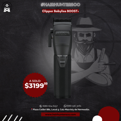 BABYLISS CLIPPER BLACK BOOST+