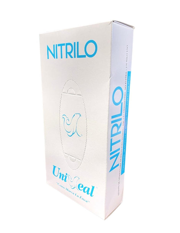 GUANTE DE NITRILO UNISEAL M PURPURA